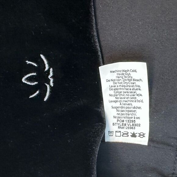 Beyond Yoga Sports Bra Size Large NWT Black Velvet Motion Long Line - Picture 10 of 11